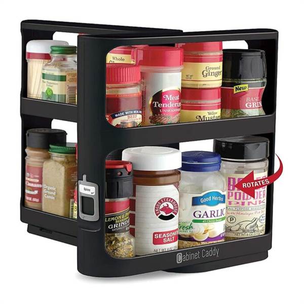 Multi Functional Organizer Rack Two 2 Tiered Shelves With Base